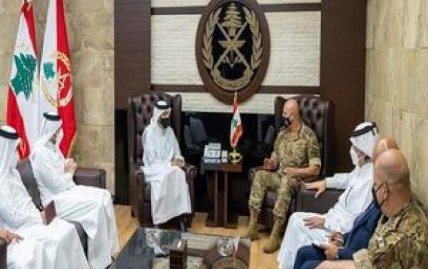 فرمانده ارتش لبنان در قطر چه کار کرد؟