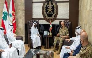 فرمانده ارتش لبنان در قطر چه کار کرد؟
