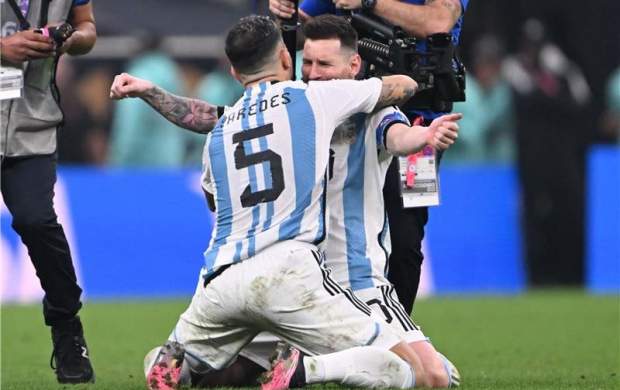 گزارش احساسی و با اشک گزارشگر آرژانتینی
