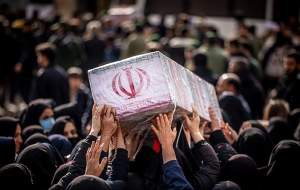 تشییع باشکوه ‌پیکر ۴۰۰ شهید گمنام در ایران/ حضور معنا‌دار مردم در این مراسم