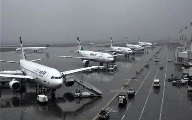 احتمال تاخیر یا لغو برخی پروازهای فرودگاه مهرآباد