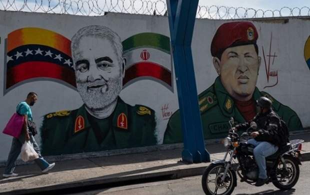نصب دیوار نگاره «حاج قاسم» در پایتخت ونزوئلا