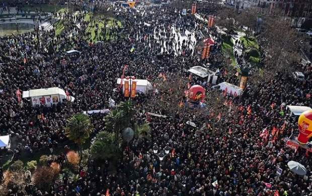 تظاهرات در چند شهر فرانسه علیه دولت ماکرون
