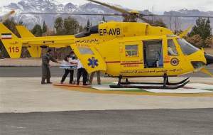 اورژانس هوایی تهران تقویت می‌شود