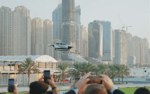 تاکسی‌های پرنده ۳ سال دیگر در آسمان دبی