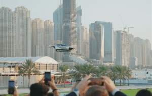 تاکسی‌های پرنده ۳ سال دیگر در آسمان دبی