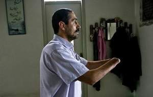 جانبازی که رکوردار شنای کشوری است