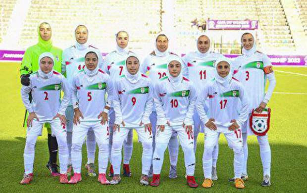 قرقیزستان مغلوب دختران فوتبالیست ایران