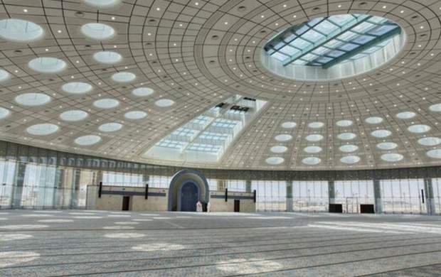 نخستین مسجد بدون ستون جهان در عربستان