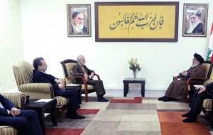 دیدار خرازی با سید حسن نصرالله