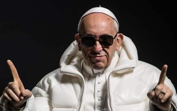 عکس‌های جنجالی از پاپ با هوش مصنوعی  