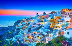 جزیره بی نظیر سنتورینی یونان  <img src="https://cdn.jahannews.com/images/picture_icon.png" width="16" height="16" border="0" align="top">