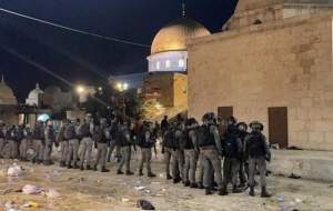 اسرائیل برق و اینترنت مسجد الاقصی را قطع کرد