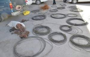 سرقت ۳۰ پست مخابراتی در مرخصی از زندان