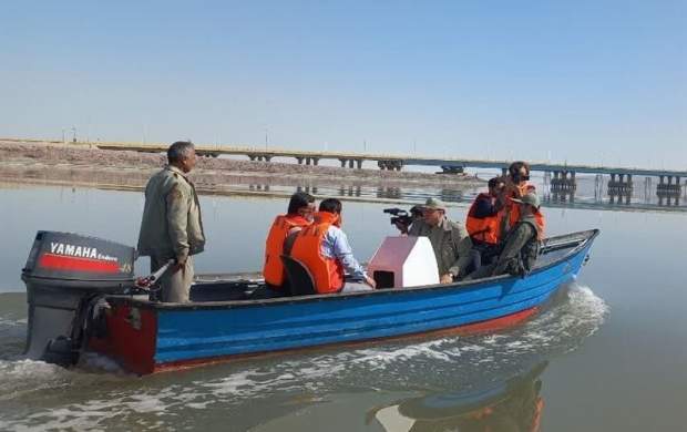 بازدید سخنگوی دولت از دریاچه ارومیه