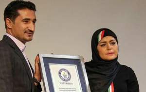 رکوردشکنی شناگر زن ایرانی در گینس