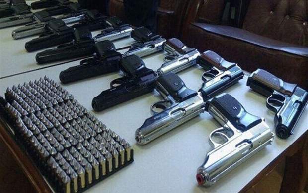 انهدام باند سازمان یافته قاچاق سلاح