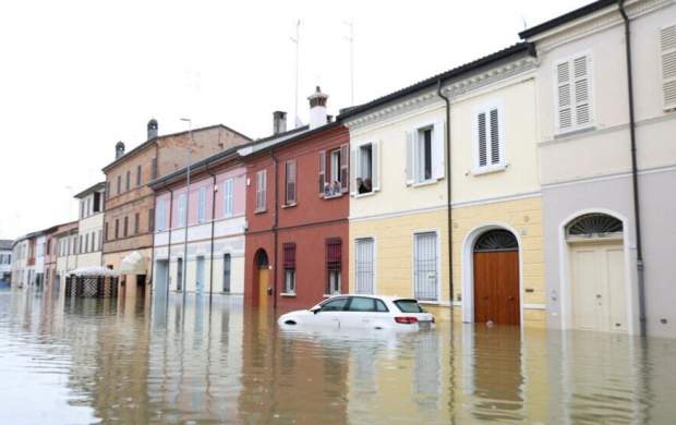 ۳۶ هزار نفر در سیل ایتالیا آواره شدند