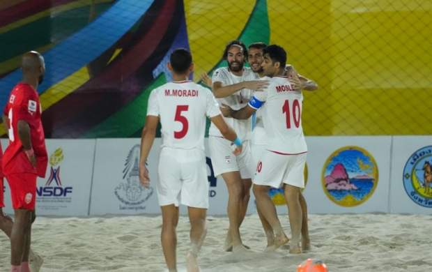 فوتبال ساحلی ایران فینالیست شد
