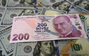ارزش لیر ترکیه در برابر دلار بشدت سقوط کرد