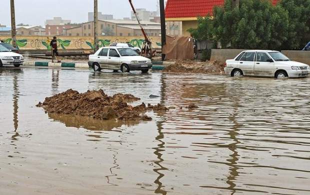 بارش‌های رگباری و سیل‌آسای بهاره در ۵ استان