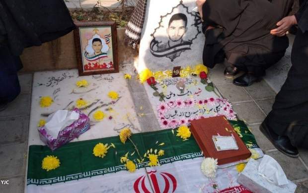 ماجرای قابل تامل از محل دفن شهید عجمیان