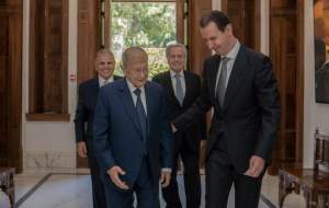 دیدار بشار اسد و میشل عون پس از ۱۴ سال