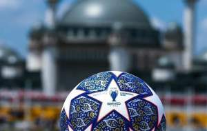 توپ فینال لیگ قهرمانان اروپا با طرح ایرانی