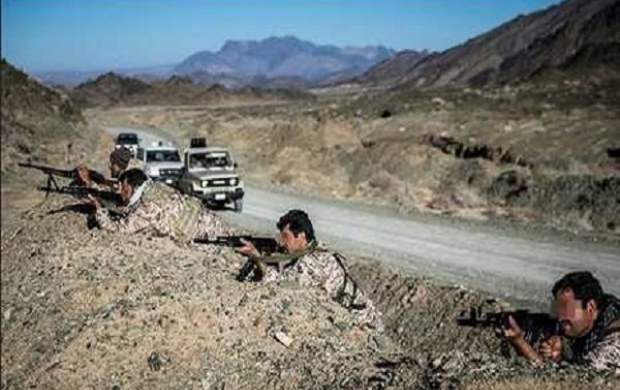 فیلم/ درگیری سپاه با تروریست‌ها در سیستان
