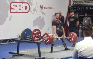 رکوردشکنی ملی‌پوش پاورلیفتینگ در مسابقات جهانی