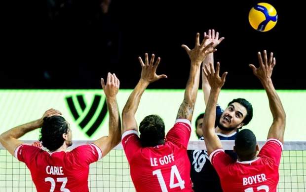 زور والیبال ایران به قهرمان المپیک نرسید +فیلم