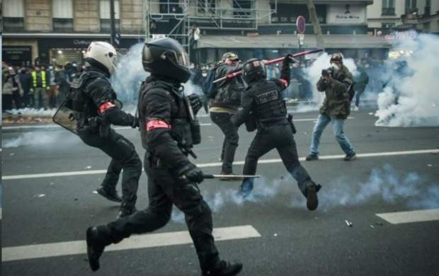 بیانیه‌ای رسواکننده از پلیس فرانسه که دیده نشد!