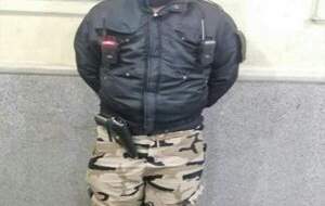 دستگیری سارقی که مأمور قلابی بود