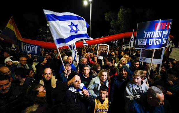 تظاهرات بی‌سابقه در اسرائیل