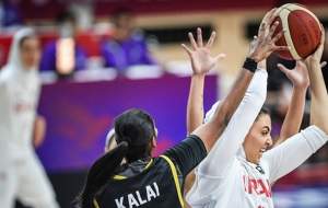 برد امیدوار کننده دختران بسکتبال در کاپ آسیا