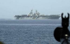 فیلم/ شناسایی شناور رزمی آمریکا توسط ارتش  <img src="https://cdn.jahannews.com/images/video_icon.png" width="16" height="16" border="0" align="top">