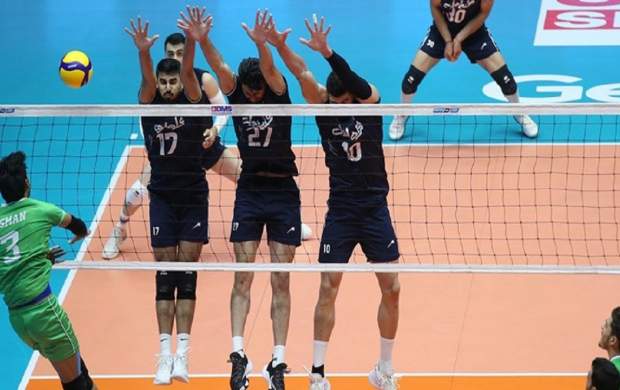 دیوار چین در برابر والیبال ایران فرو ریخت