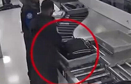 دزدی در فرودگاه آمریکا از کیف‌های مسافران