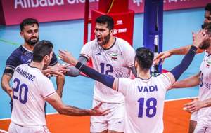 صعود والیبال ایران به فینال بازی‌های آسیایی