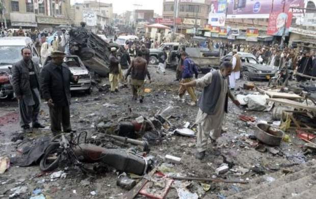 فیلم لحظه انفجار در بلوچستان پاکستان