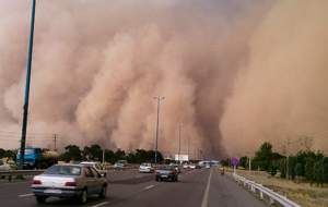 هشدار وزش باد شدید در پایتخت از امروز