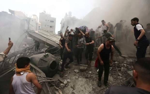 حملات موشکی مقاومت به تل آویو و «عسقلان»/ تنها نیروگاه برق غزه از کار افتاد/ فرودگاه «بن‌گوریون» هم هدف قرار گرفت +فیلم و عکس