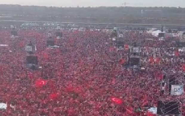 تجمع ضد صهیونیستی ده‌ها هزار نفر در استانبول