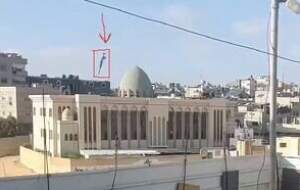 لحظه بمباران یک مسجد توسط صهیونیست‌ها  <img src="https://cdn.jahannews.com/images/video_icon.gif" width="16" height="13" border="0" align="top">