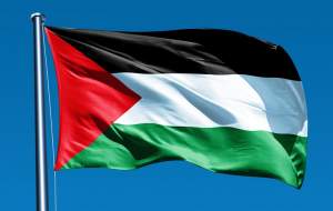 نصب پرچم فلسطین بر ساختمان پارلمان اسکاتلند