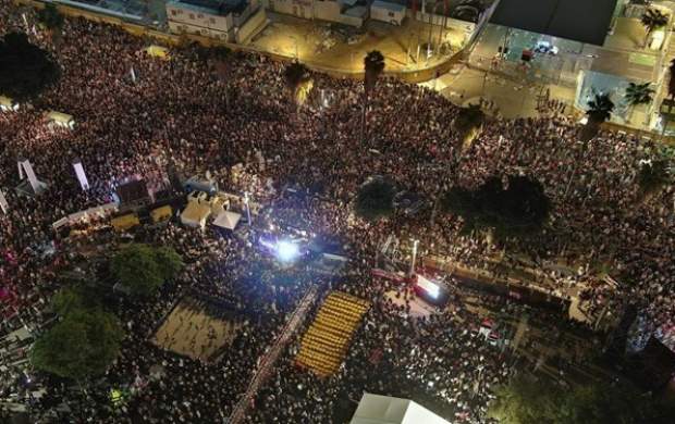 تظاهرات هزاران نفری در تل‌آویو علیه نتانیاهو
