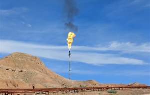 گازسوزی ۱۵ میلیون فوت‌مکعبی در میدان نفتی دانان