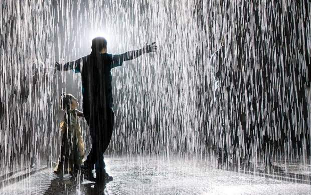 بارش باران دلچسب در رفح غم‌زده +فیلم