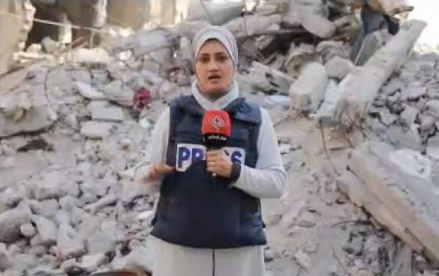 پیام تصویری خبرنگار زن اهل غزه به دیدار رهبرانقلاب