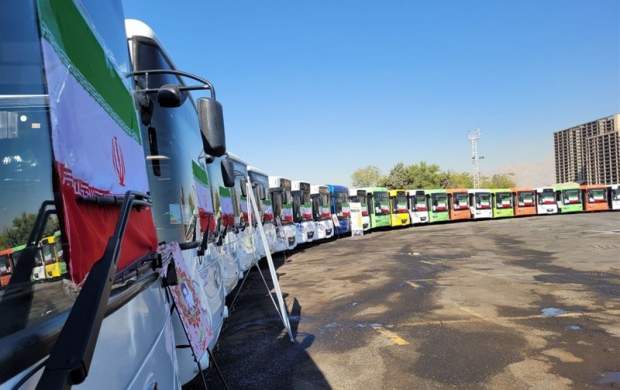 ورود اتوبوس‌های جدید به تهران در سال جدید